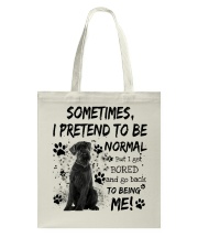 Sometimes - Giant Schnauzer Tote Bag tile