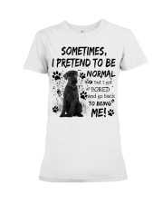 Sometimes - Giant Schnauzer Premium Fit Ladies Tee tile
