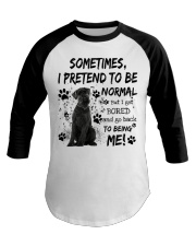 Sometimes - Giant Schnauzer Baseball Tee tile