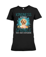 Sprinkle - GOLDEN Cocker Spaniel Premium Fit Ladies Tee tile