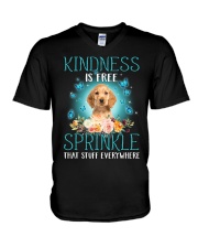 Sprinkle - GOLDEN Cocker Spaniel V-Neck T-Shirt tile