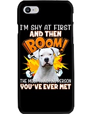 Annoying - Dogo Argentino Phone Case tile