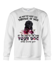 At The End - BLACK Goldendoodle Crewneck Sweatshirt tile
