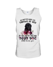 At The End - BLACK Goldendoodle Unisex Tank tile
