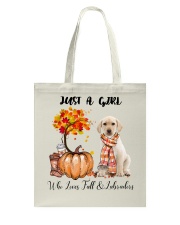 Fall And - Labrador Tote Bag tile