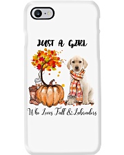Fall And - Labrador Phone Case tile