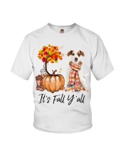 It is Fall - Jack Russell Terrier Youth T-Shirt tile
