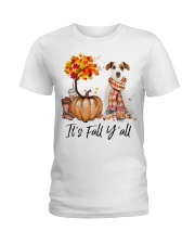 It is Fall - Jack Russell Terrier Ladies T-Shirt tile