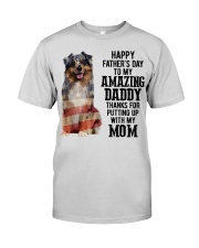 Father Day - Australian Shepherd 3 Premium Fit Mens Tee tile