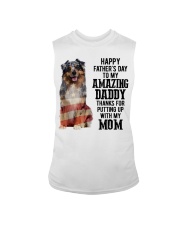 Father Day - Australian Shepherd 3 Sleeveless Tee tile