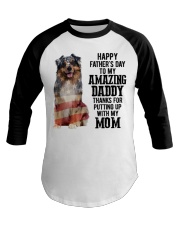 Father Day - Australian Shepherd 3 Baseball Tee tile