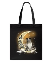Moon n Back - Shetland Sheepdog 1 Tote Bag tile