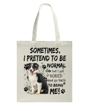 Sometimes - Australian Shepherd 2 Tote Bag tile