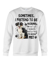 Sometimes - Australian Shepherd 2 Crewneck Sweatshirt tile