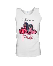 Pink Month - Basset Hound and Dapple Dachshund Unisex Tank tile
