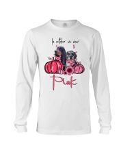 Pink Month - Basset Hound and Dapple Dachshund Long Sleeve Tee tile