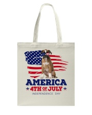 American 4th july - Boxer Tote Bag tile
