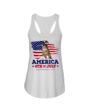 American 4th july - Boxer Ladies Flowy Tank tile