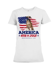 American 4th july - Boxer Premium Fit Ladies Tee tile