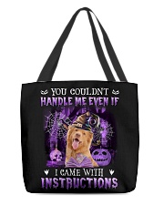 Instructions - Nova Scotia Duck Tolling Retriever All-Over Tote tile