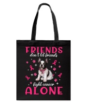 Cancer Alone - French Bulldog 2 Tote Bag tile