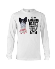 Amazing Daddy - Papillon Long Sleeve Tee tile