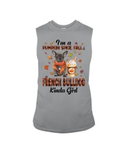 Pumpkin Kinda - Grey French Bulldog Sleeveless Tee tile