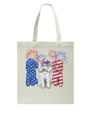 American Poodle Tote Bag tile