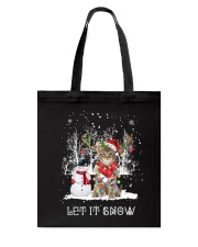 Xmas Reindeer - Cat Tote Bag tile