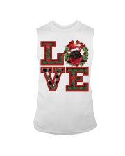 Christmas Love - BLACK American Cocker Spaniel Sleeveless Tee tile