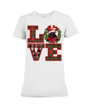 Christmas Love - BLACK American Cocker Spaniel Premium Fit Ladies Tee tile