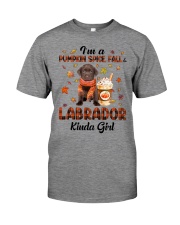 Pumpkin Kinda - CHOCOLATE Labrador Premium Fit Mens Tee tile