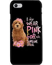 For Someone - RED Goldendoodle Phone Case tile