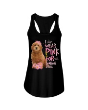 For Someone - RED Goldendoodle Ladies Flowy Tank tile