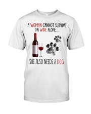 She Also Needs Dog Premium Fit Mens Tee tile