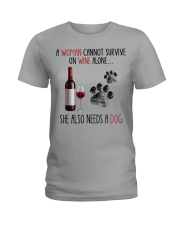 She Also Needs Dog Ladies T-Shirt tile