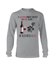 She Also Needs Dog Long Sleeve Tee tile