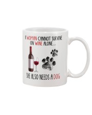 She Also Needs Dog Mug tile
