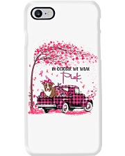 Pink Autumn - RED Boston Terrier Phone Case tile