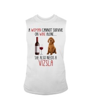 She Also Needs - Vizsla Sleeveless Tee tile