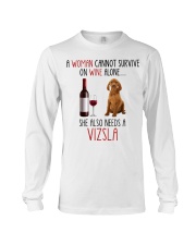 She Also Needs - Vizsla Long Sleeve Tee tile