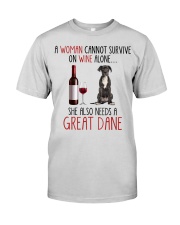 She Also Needs - Great Dane Premium Fit Mens Tee tile