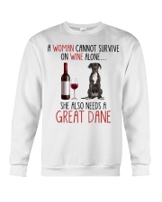 She Also Needs - Great Dane Crewneck Sweatshirt tile