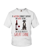 She Also Needs - Great Dane Youth T-Shirt tile