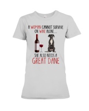 She Also Needs - Great Dane Premium Fit Ladies Tee tile