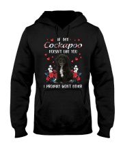 Either - BLACK Cockapoo Hooded Sweatshirt tile