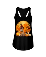 Moon Candy - Puggle 3 Ladies Flowy Tank tile