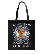 Hate People - Norfolk Terrier Tote Bag tile