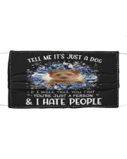 Hate People - Norfolk Terrier Mask tile