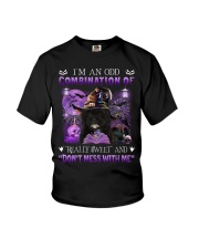 Combination - BLACK Shih-Poo Youth T-Shirt tile